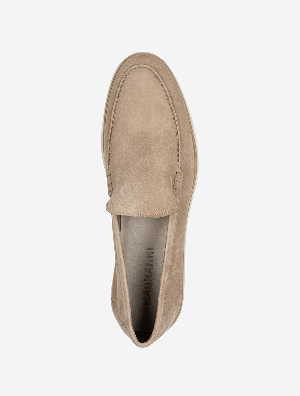 Suede Loafer Taupe