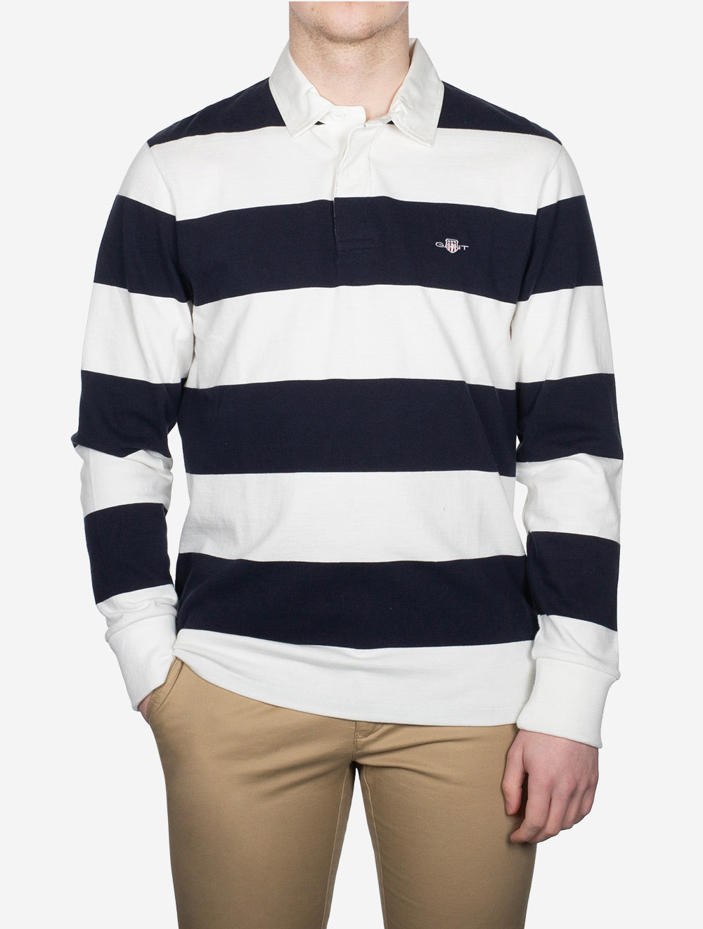 Gant Regular Shield Barstripe Heavy Rugger Eggshell AI1