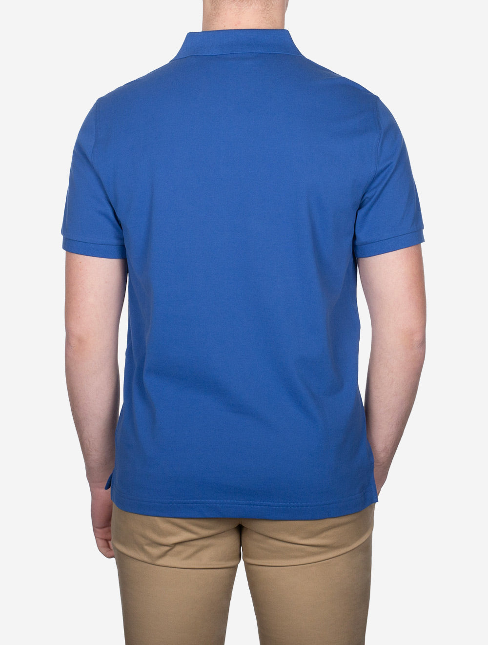 Regular Shield Kurzarm-Piqué-Poloshirt Rich Blue