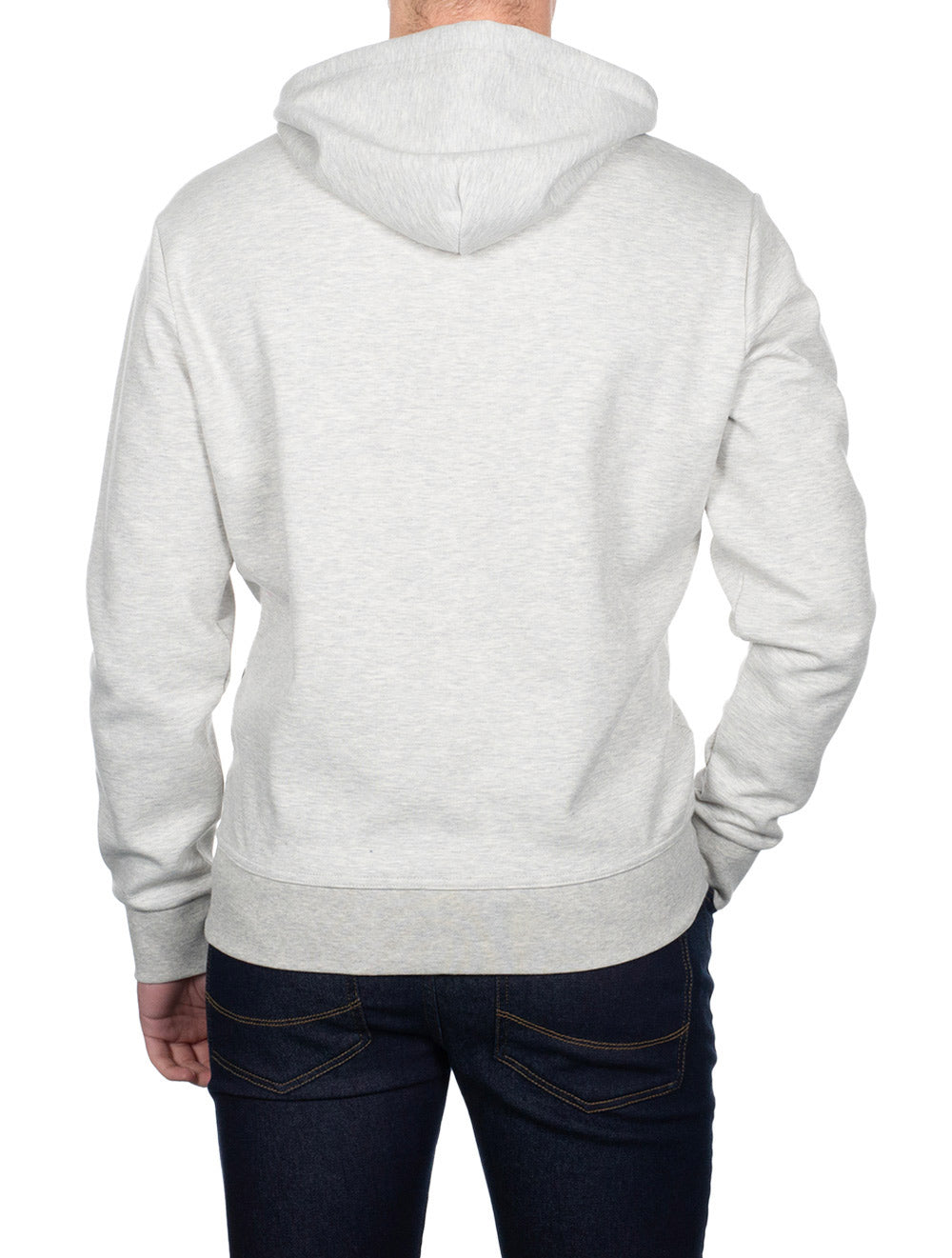 Embossed Hoodie Grey