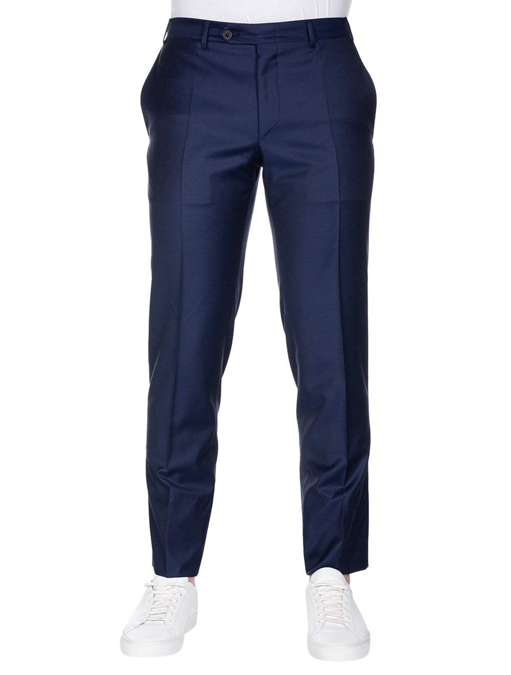 Canali Super 150 Exclusive Trousers Blue AI1