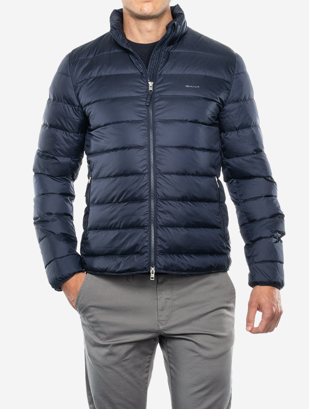 Gant Light Down Jacket Evening Blue AI1