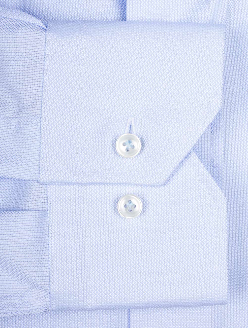 Classic Fit Pinpoint Shirt Blue