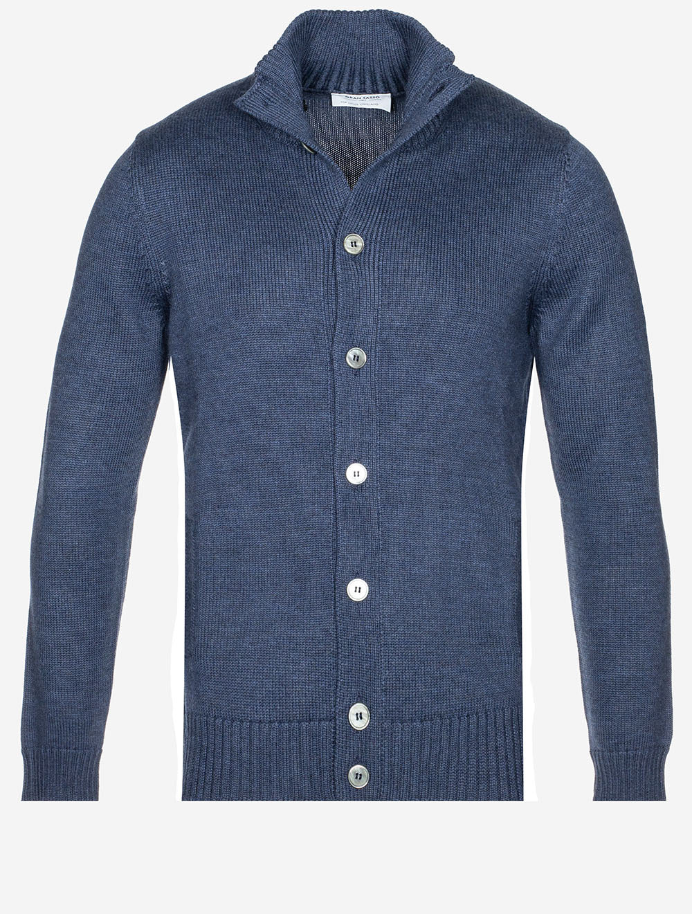 Gran Sasso Button Up Cardigan Blue MI