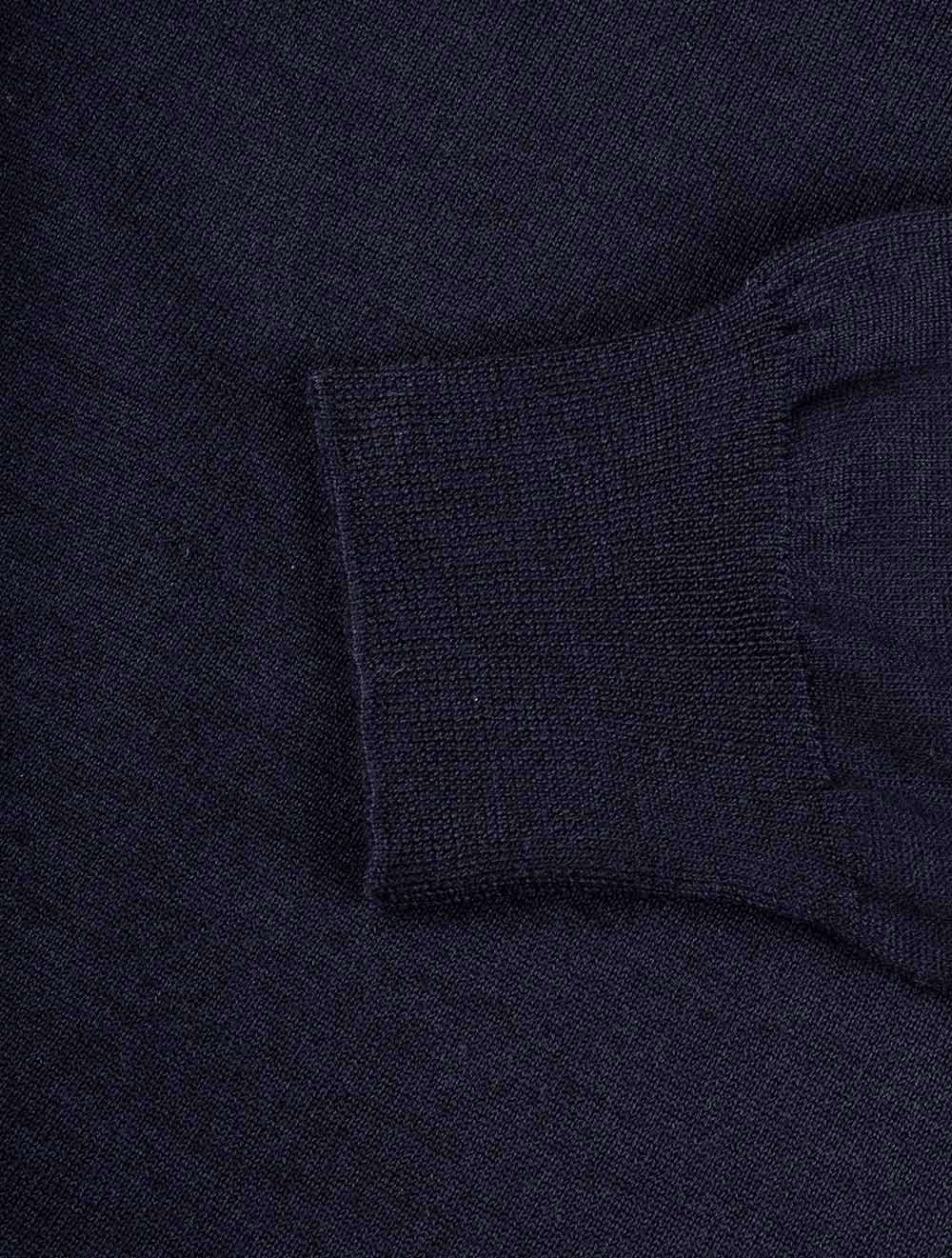 Long Sleeve Polo Navy