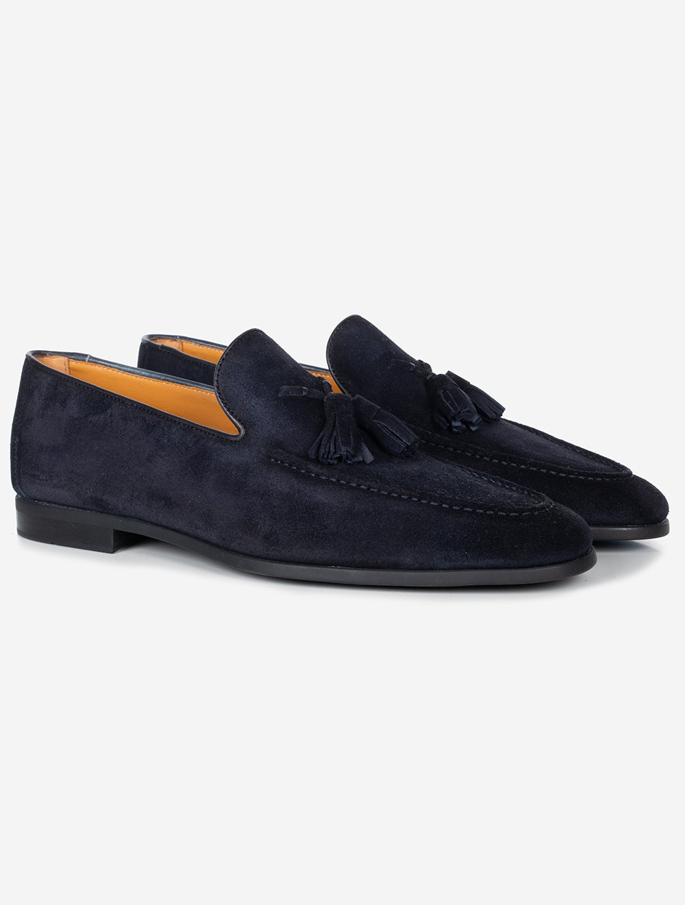 Tassle Penny Loafer Suede Navy