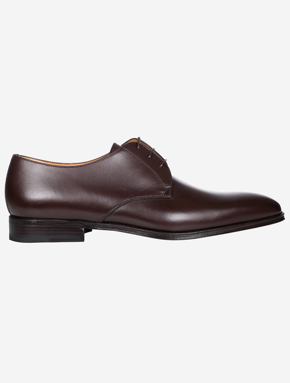 Calfskin Derby Shoe Brown