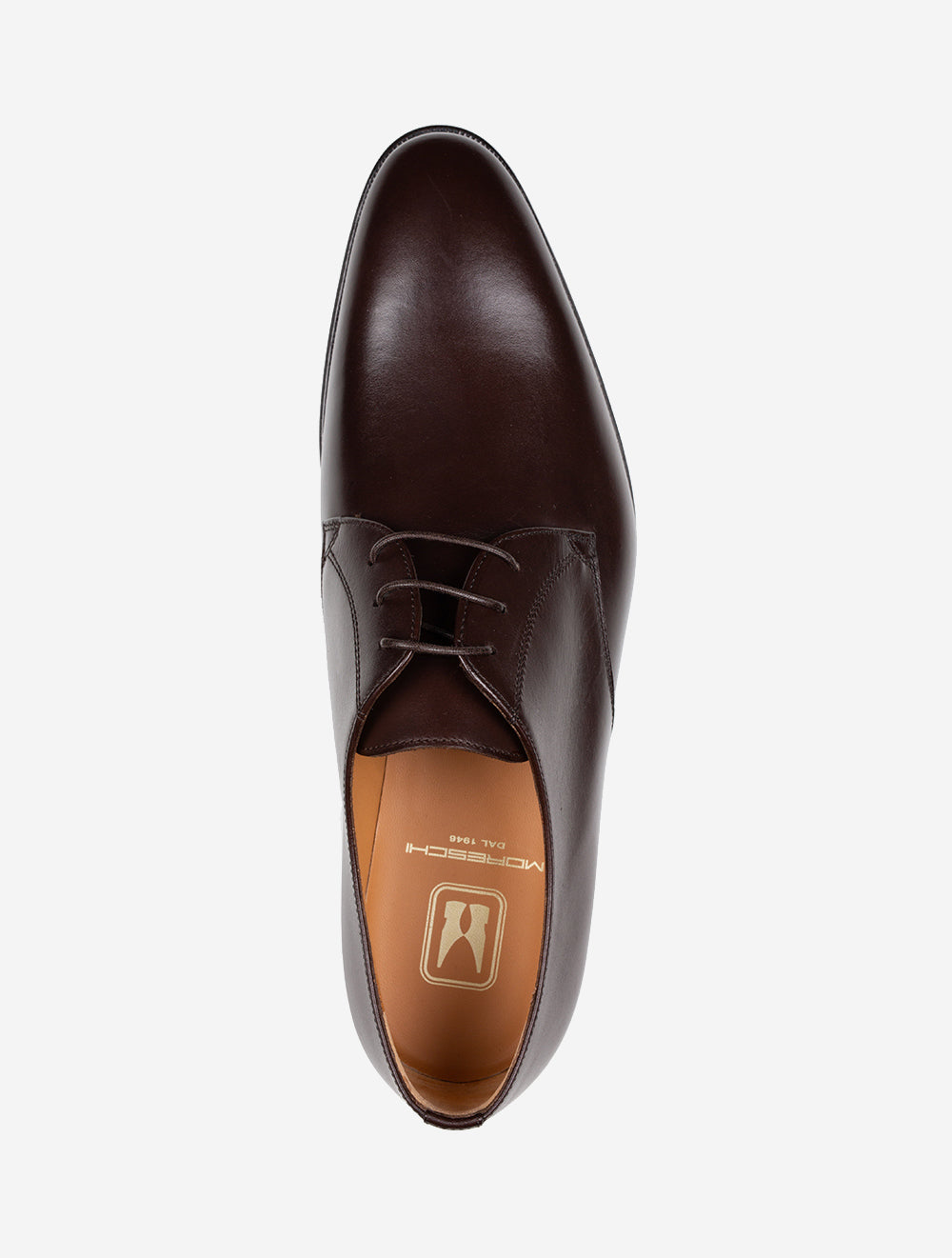 Calfskin Derby Shoe Brown