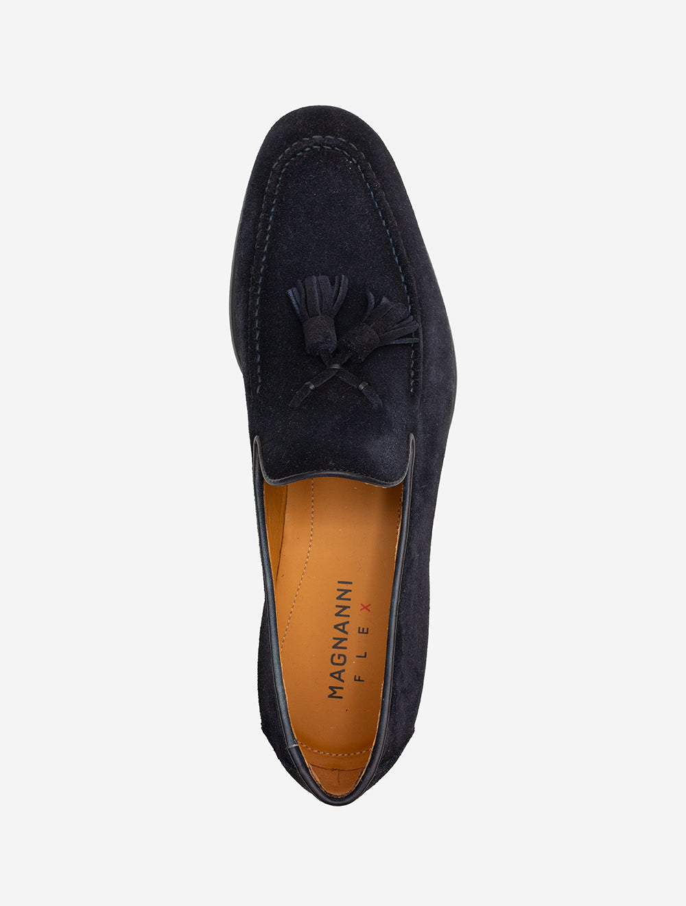 Tassle Penny Loafer Suede Navy