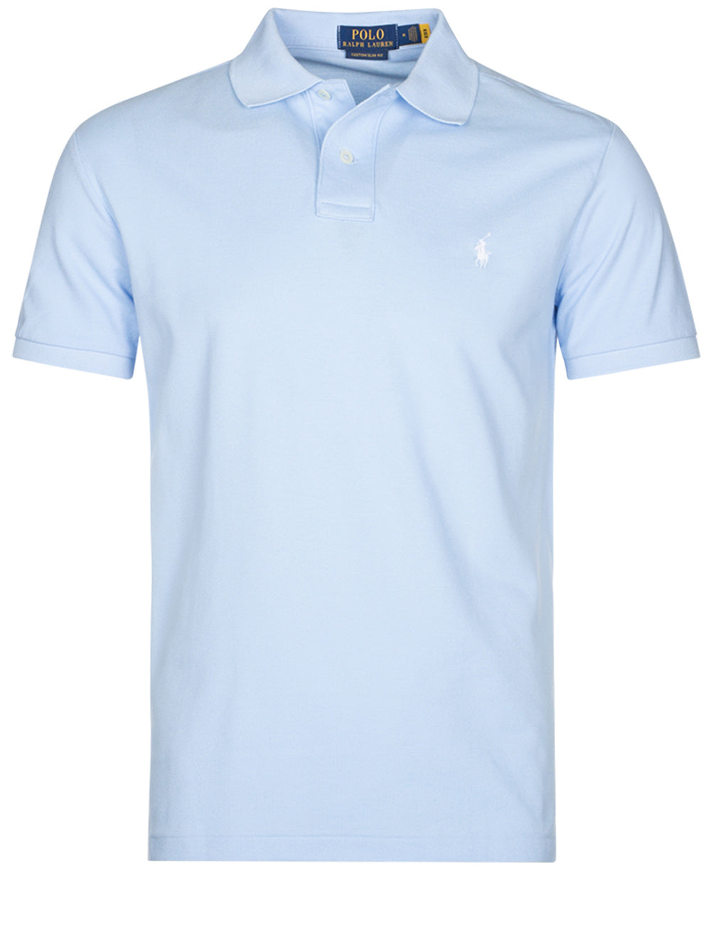 Basic Short Sleeve Polo Blue