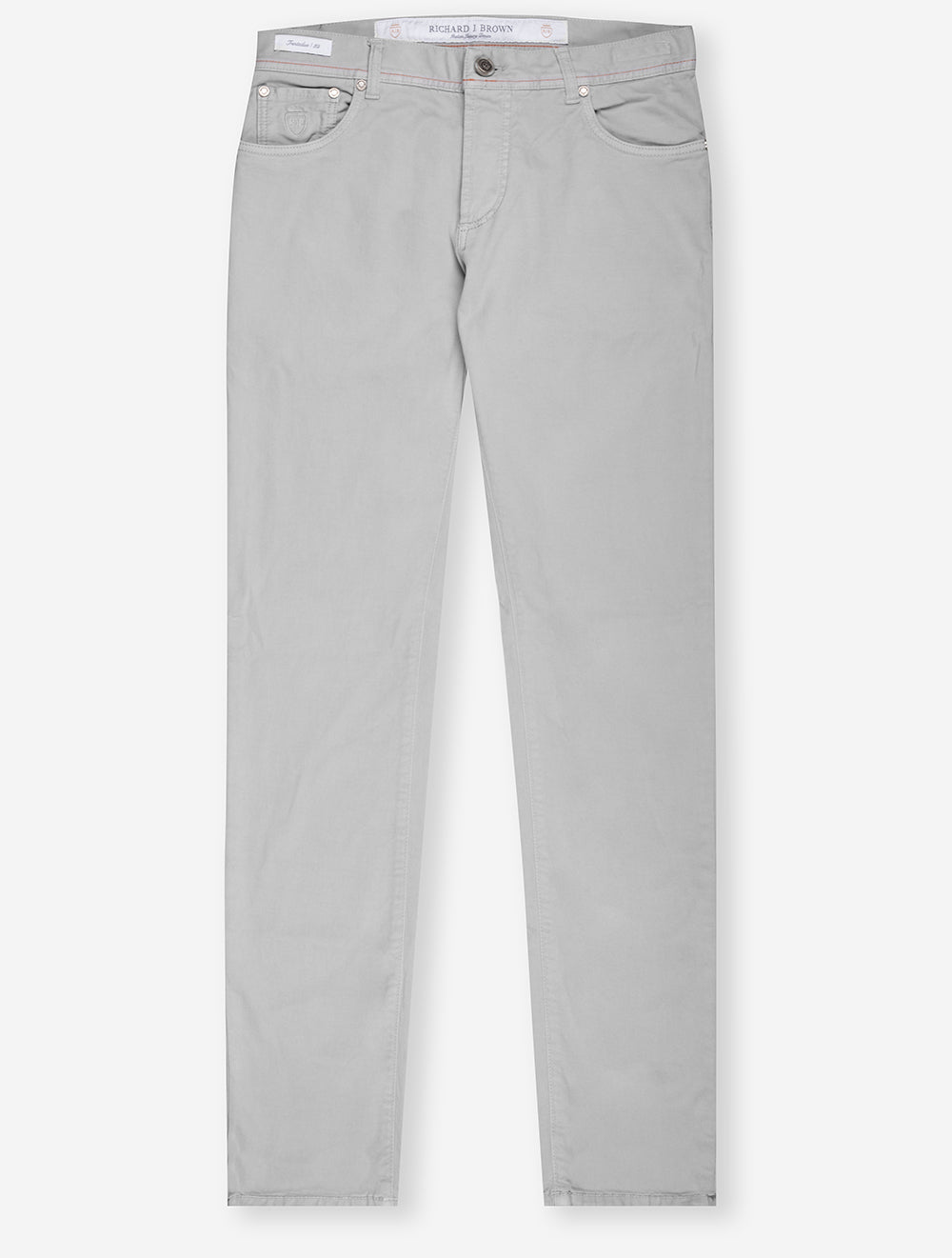 Luxury Cotton Cashmere Jeans Light Grey 418