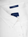 Gant Regular Linen Short Sleeve Shirt White AI5