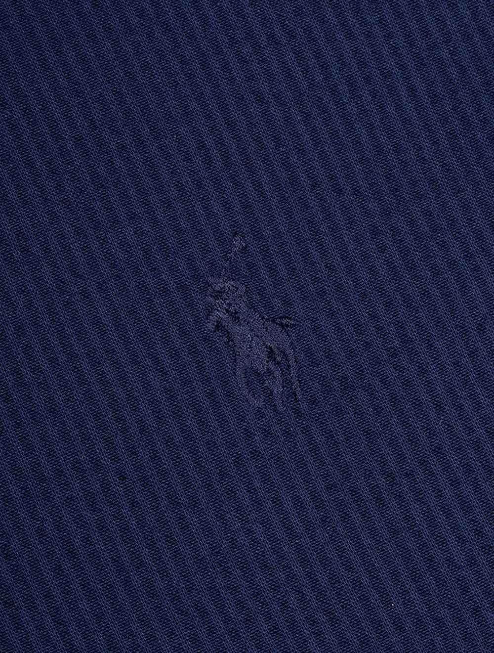 Ralph Lauren Short Sleeve Seersucker Shirt Cruise Navy AI4