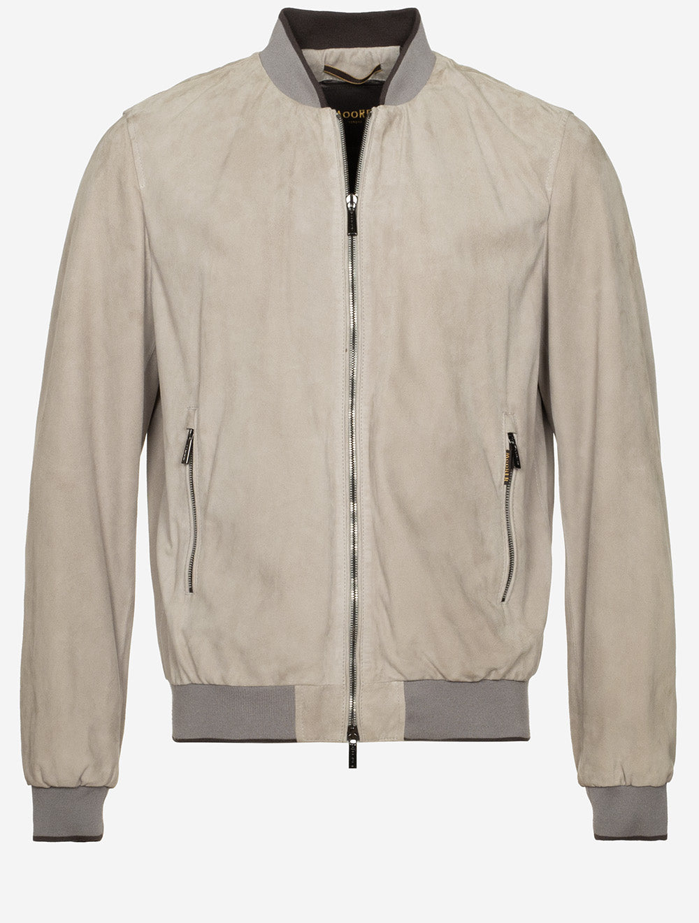 Suede Blouson Beige