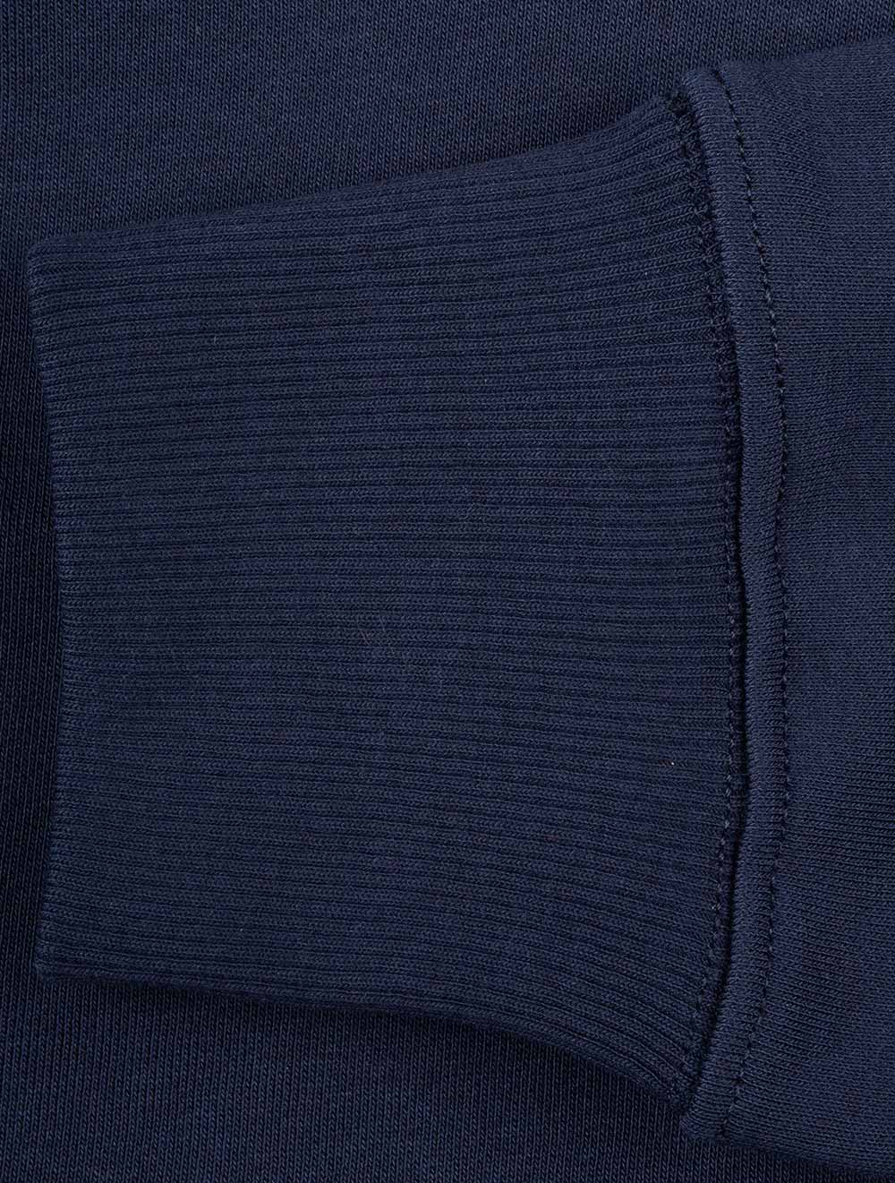 Regular Fit Shield Half Zip Sweat Evening Blue