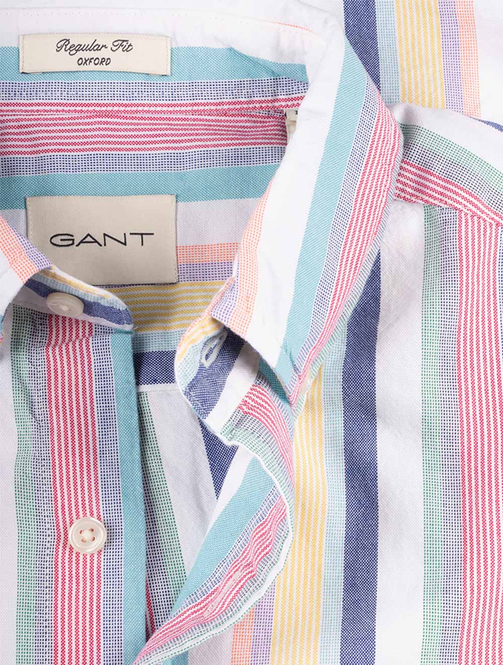 Regular Oxford Multi Stripe Shirt Multicolor