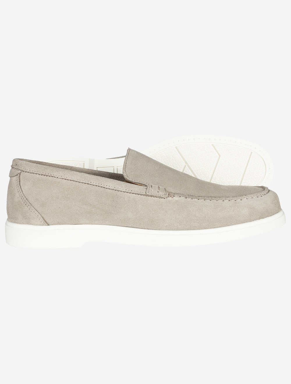 Loafer Livorno aus Wildleder in Stein