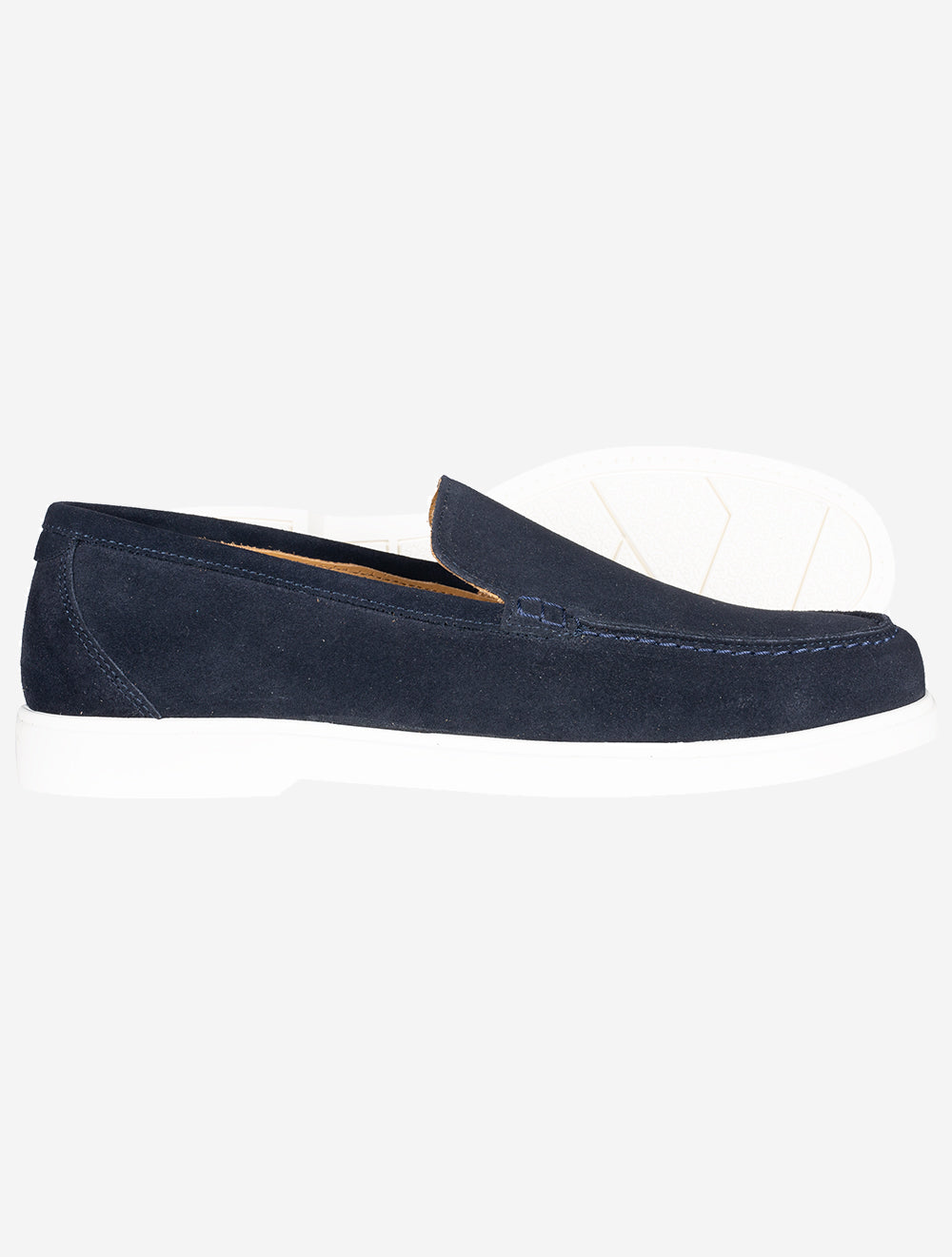 Louis Copeland Livorno Suede Loafer Navy AI1