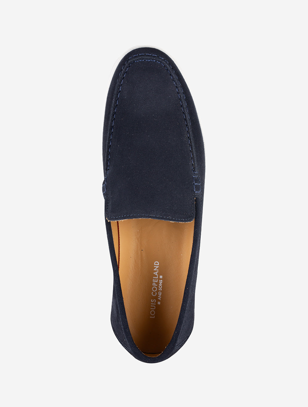 Louis Copeland Livorno Suede Loafer Navy AI4