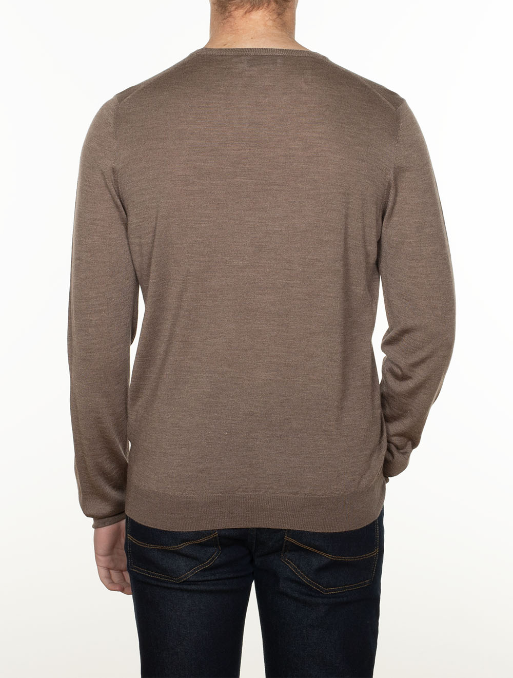 Crew Long Sleeve Taupe