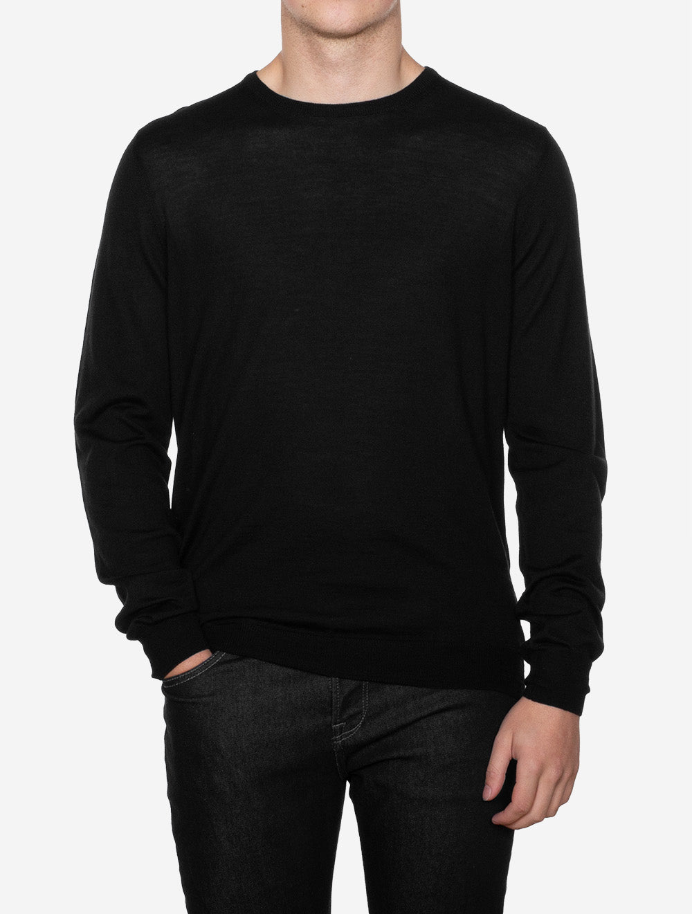 Crew Long Sleeve Black