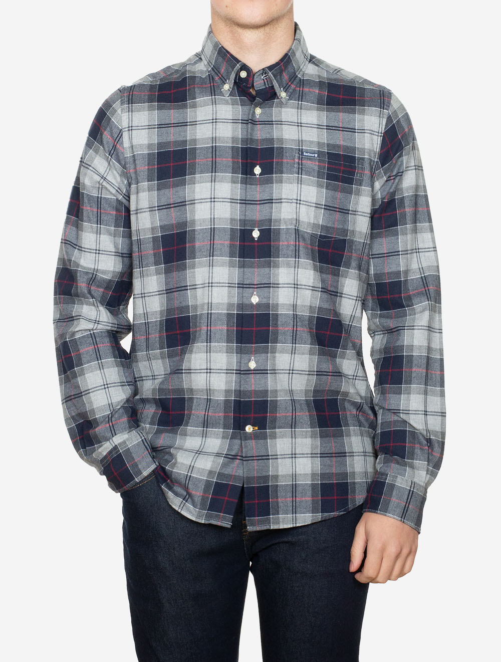 Barbour Fortrose Tailored Tartan Shirt - Cordovan