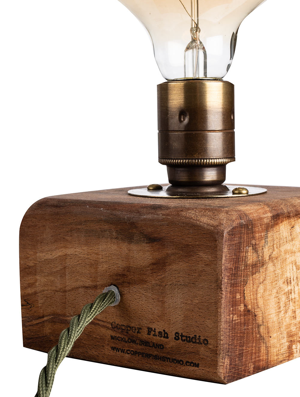 Copper Fish Studio COPPER FISH Oak Dromod Table Lamp AI2