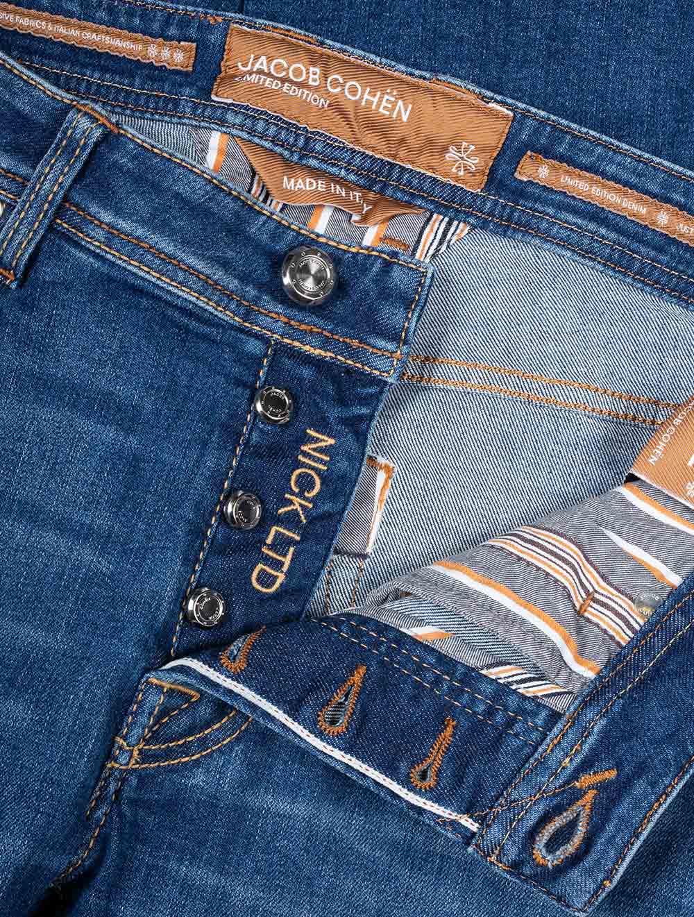 Jacob Cohen Nick LTD Denim Jean Blue AI5