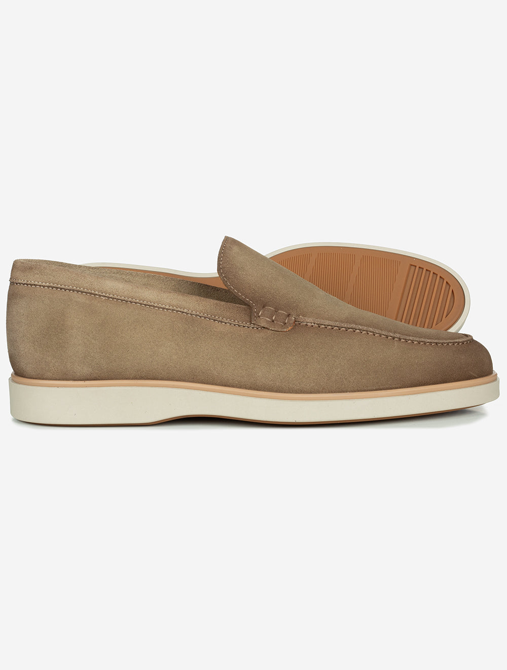 AW Suede Loafer Caramel