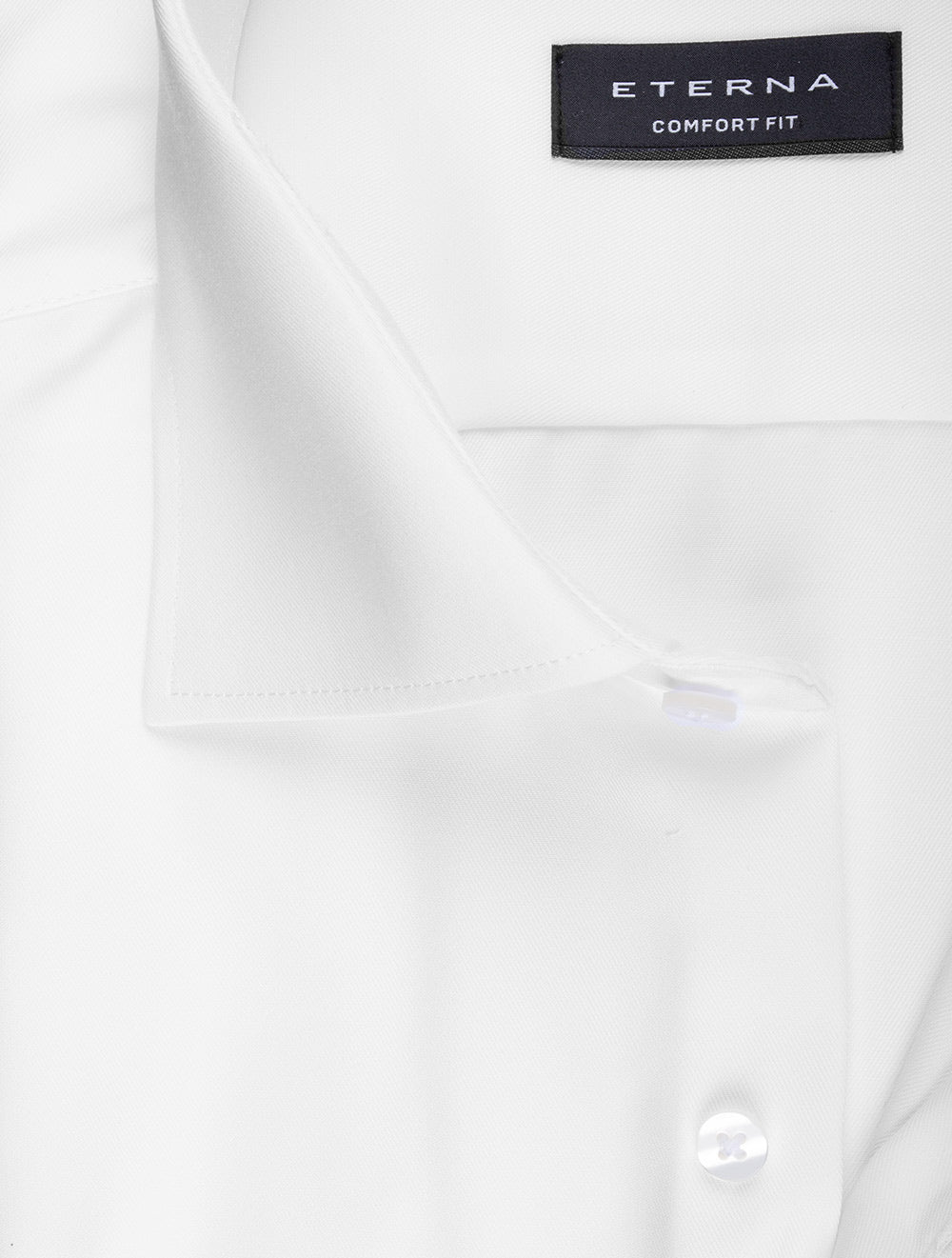 Eterna Plain Comfort Fit Shirt White AI1