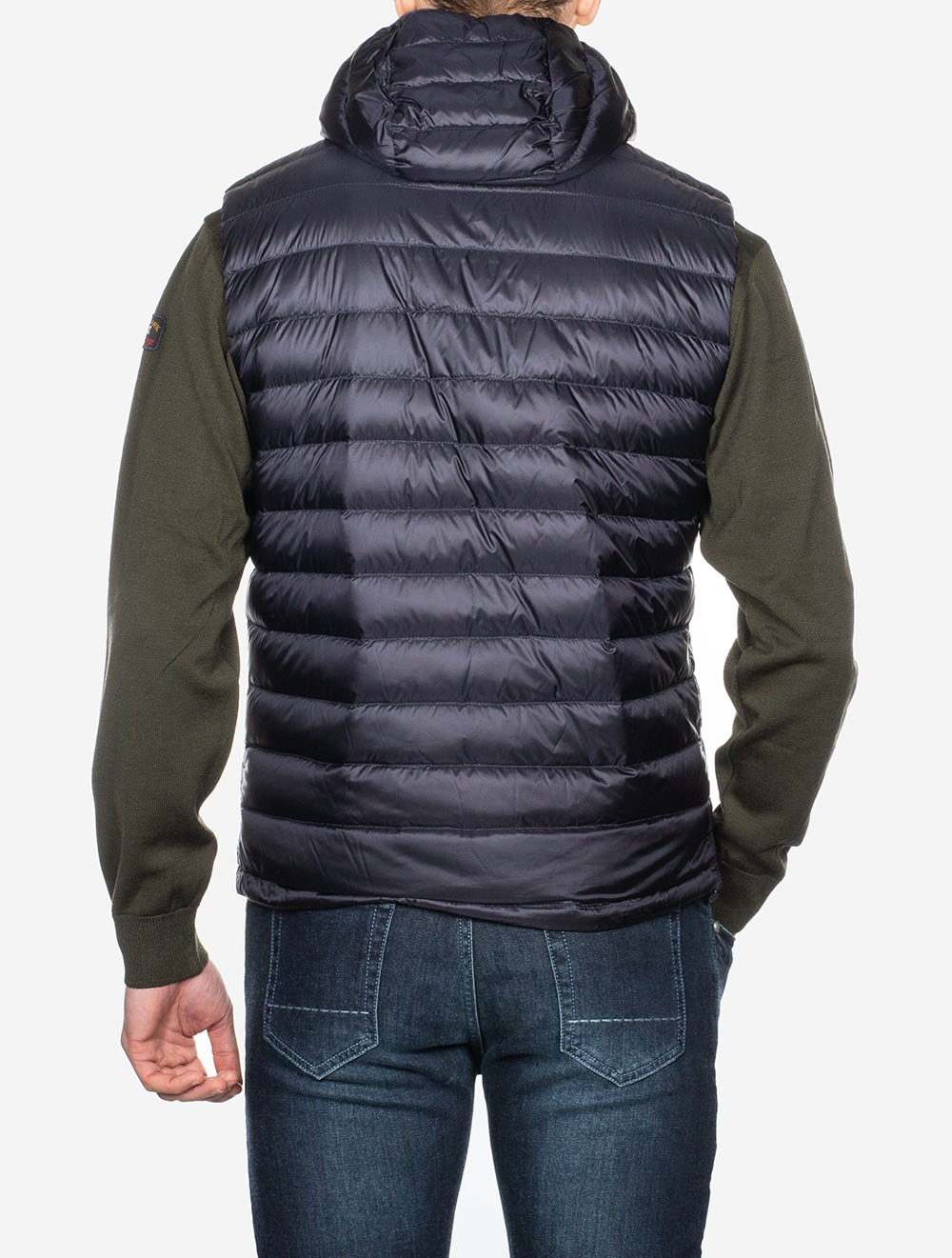 Paul And Shark Hooded Gilet Navy AI2