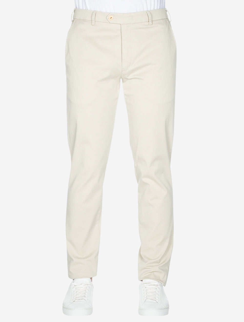 Beige Lupus Cotton Trouser