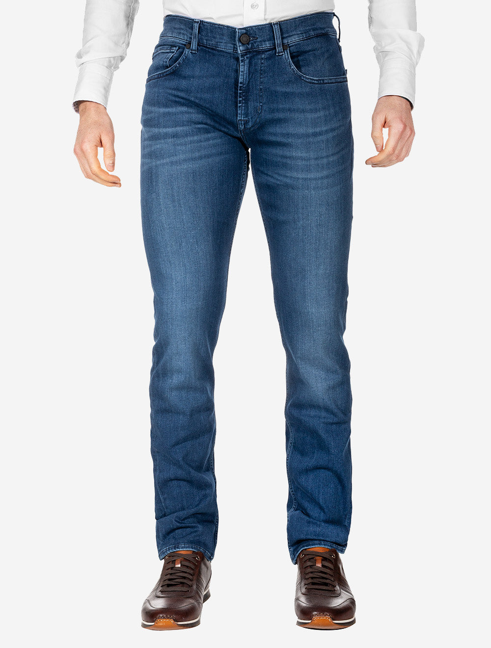 Slimmy Lux Performance Plus Jeans Blue