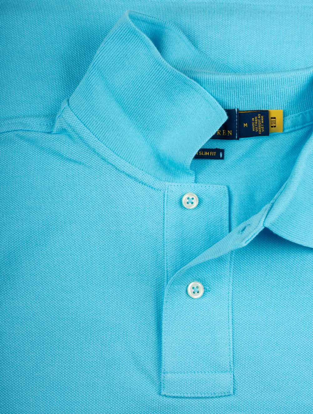 Ralph Lauren Basic Short Sleeve Polo Turquoise AI4