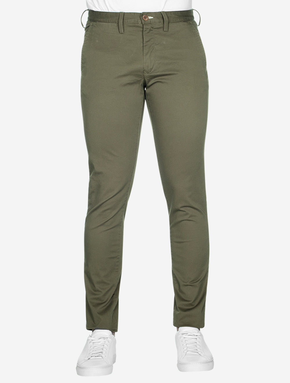 Gant Slim Twill Chinos Juniper Green AI1