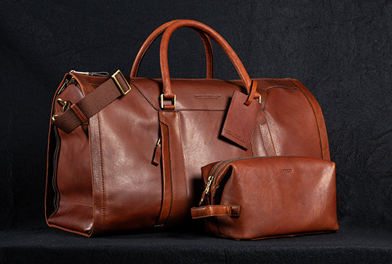 Leather Weekender Bag