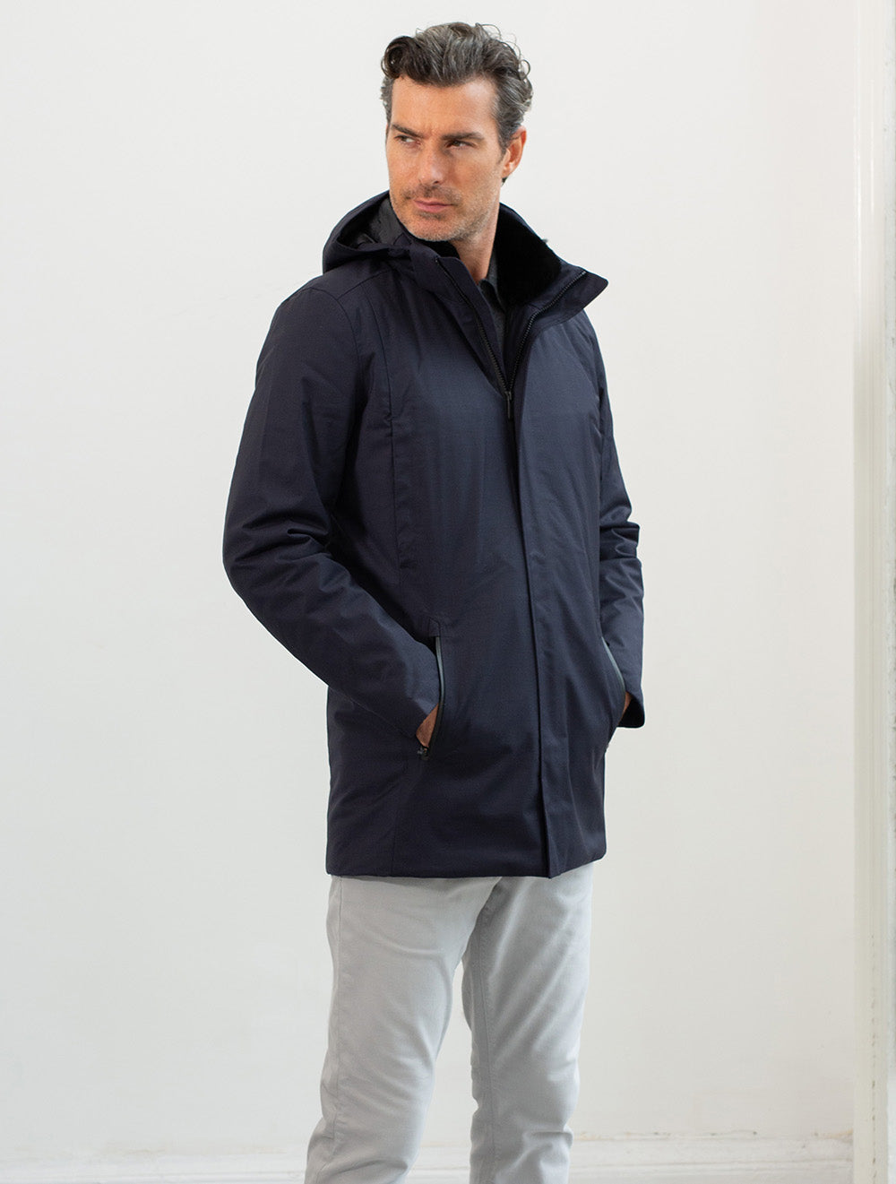 Ubr Regulator™ Saville Parka Navy AI1