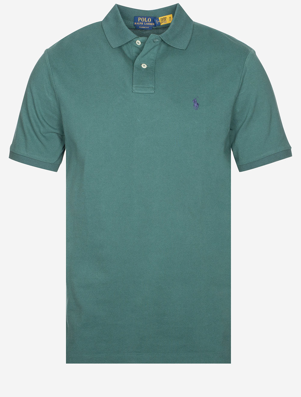 Ralph Lauren Classic Fit Polo Tartan Green MI