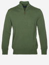 Ralph Lauren Wool Quarter Zip Jumper Green MI