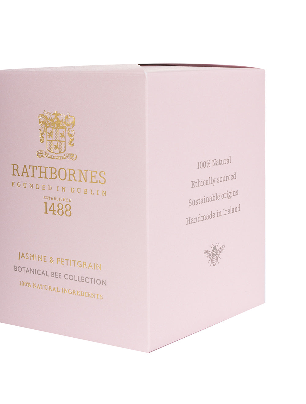 RATHBORNES Jasmin &amp; Petitgrain Botanische Bienenkerze