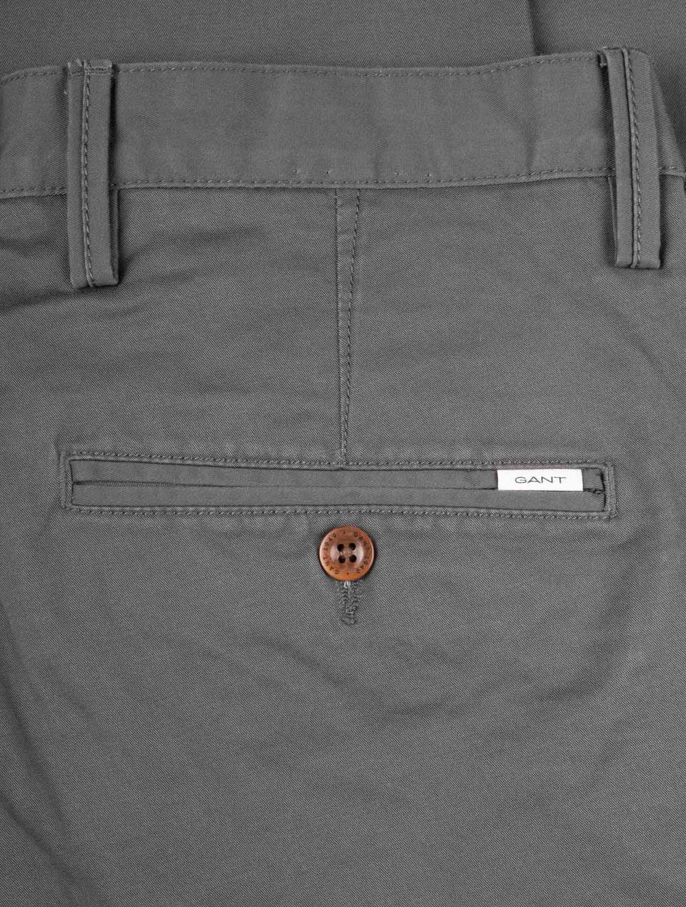 Gant Slim Twill Chinos Antracite AI3