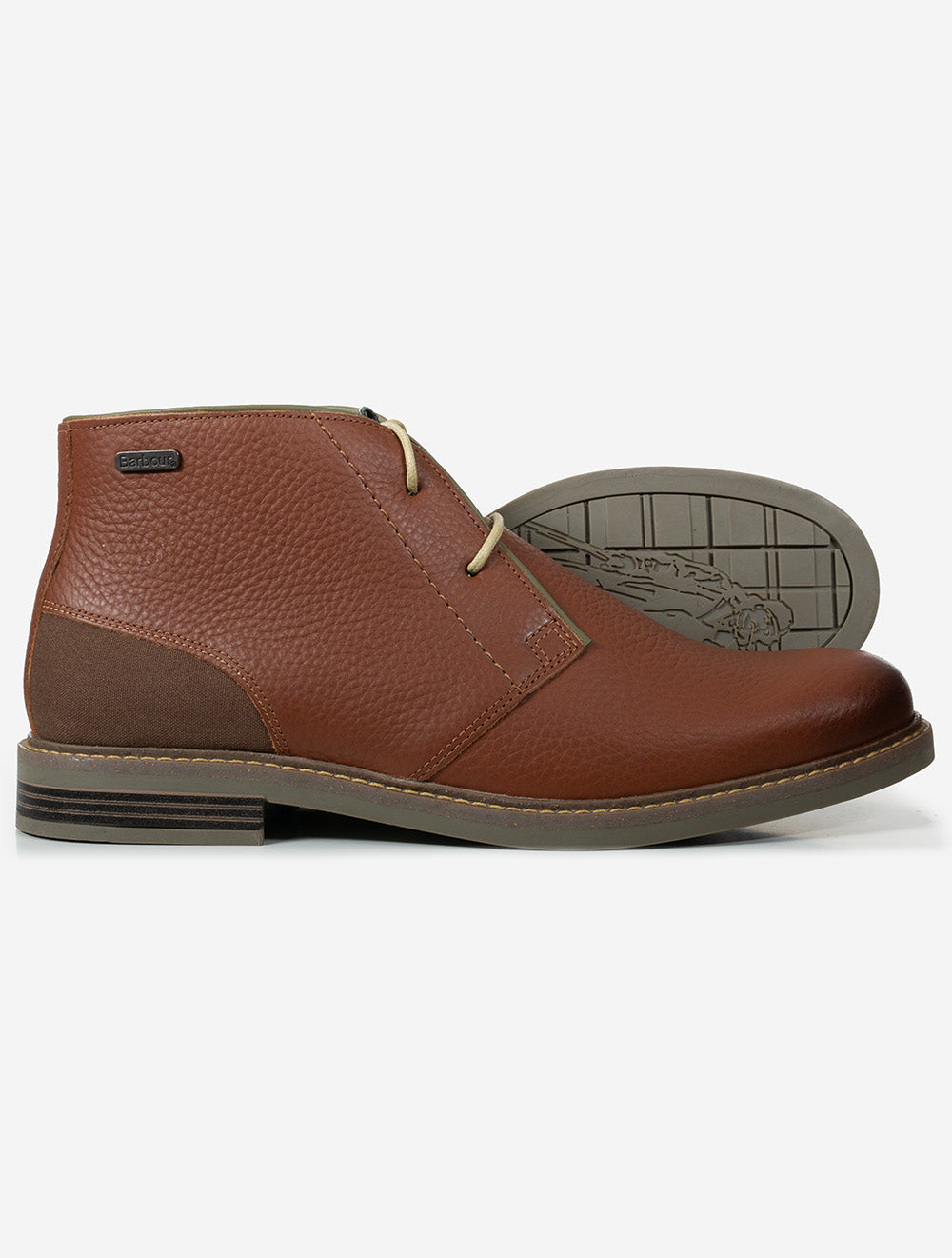 BOTTINES CHUKKA BARBOUR READHEAD - Cognac