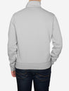 Ralph Lauren Double Knit Quarter Zip Grey AI2