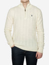 Ralph Lauren Cable Knit HZ Jumper Cream AI1