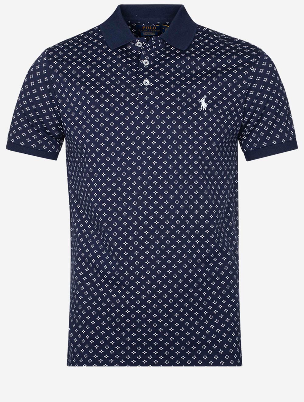 Ralph Lauren Diamond Dots Polo Shirt Cruise Navy MI