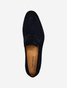 Magnanni Suede Slip On Loafer Navy AI4