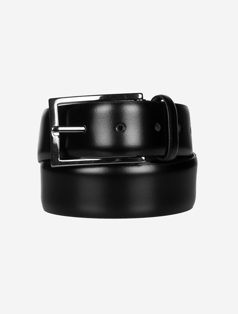 Louis Copeland Leather Belt Black MI