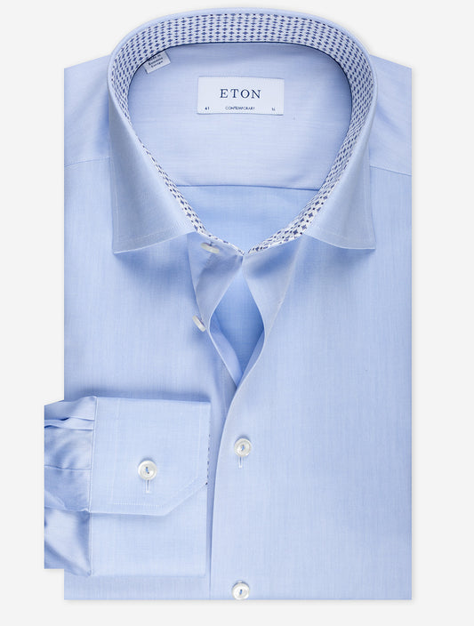GANT Regular Shirt Fit Capri Blue Stripe Broadcloth