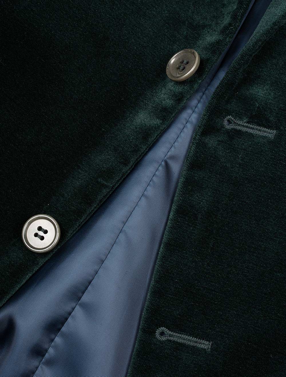 Velvet Jacket Green