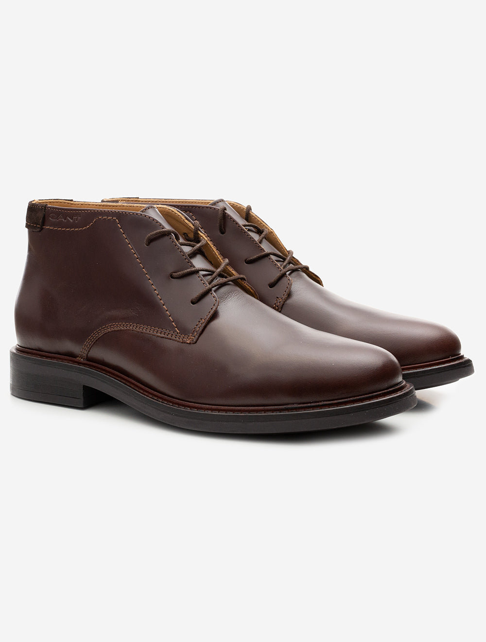 Gant St Fairkon Leather Mid Boot Espresso Brown MI